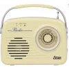 Radijo imtuvas Eltra Radio Luiza Retro SP-11 MP3 USB SD Vanilinis