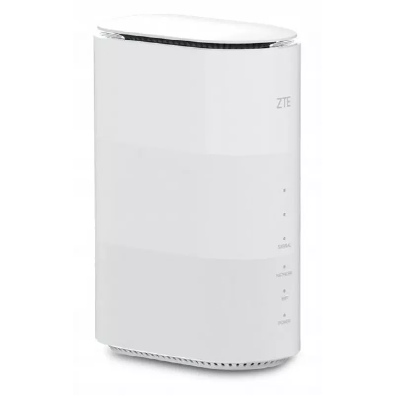 Maršrutizatorius ZTE MC888B 5G dviejų juostų Wi‑Fi 6, SIM lizdas, Gigabit Ethernet, 2 LAN prievadai, 1 WAN, 1000 MB vidinė atmintis, juodas