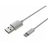 Laidas Lightning (m) -> USB-A (m) 2m MFi Prati White Natec NKA-2149