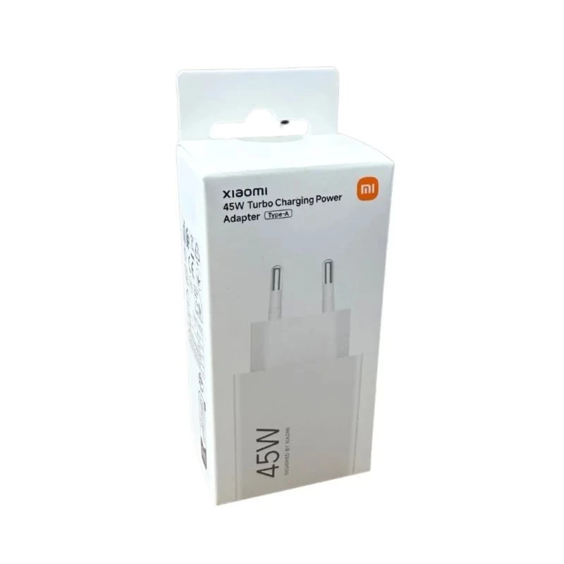 Xiaomi BHR07SLEU 45 W Turbo Charging tinklo įkroviklis, USB-A, HyperCharge, ES kištukas, baltas