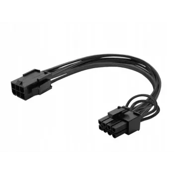 Savio AK-49 6 kontaktų į 8 kontaktų PCI-Express maitinimo laidas 0.18 m juodas