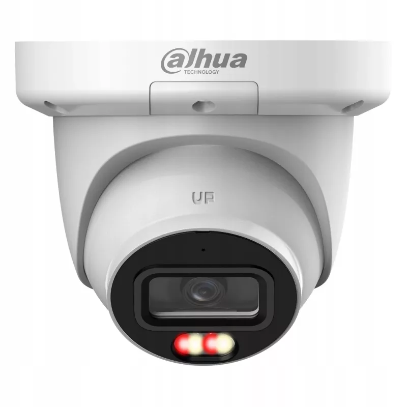 IP apsaugos kupolinė kamera DAHUA IPC-HDW3849QM-S-IL – 6 MP (3288×1850), lubų montavimas, laidinis, PoE, balta