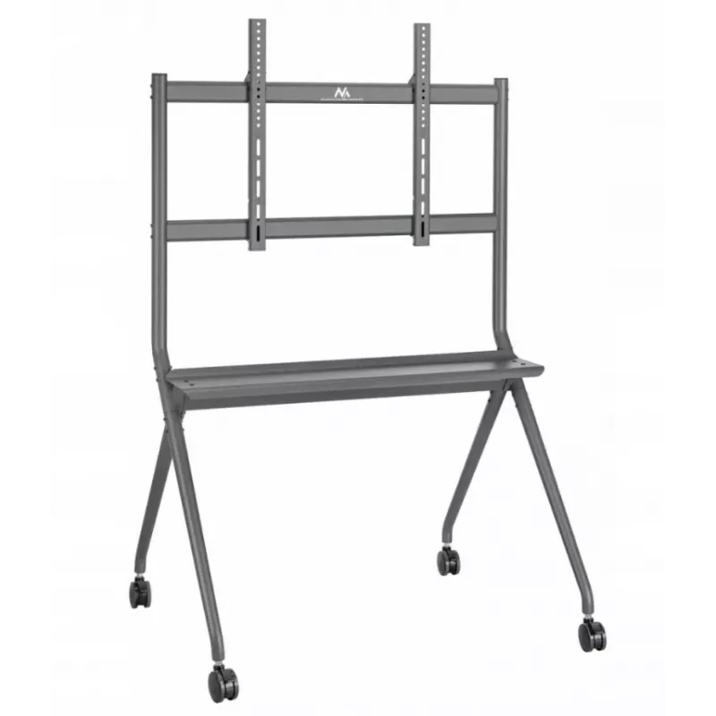 Mobilus TV stovas MACLEAN MC-977 ekranams nuo 50 iki 86 colių, keliamoji galia 120 kg
