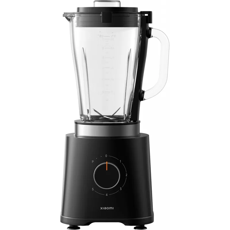 Maišytuvas Xiaomi BHR8936EU — 600 W, 1,75 L, 5 greičių, rotacinis valdymas, nerūdijančio plieno peiliai, juodas