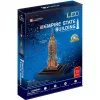 Empire State Building – šviečiantis 3D dėlionė, 37 detalės