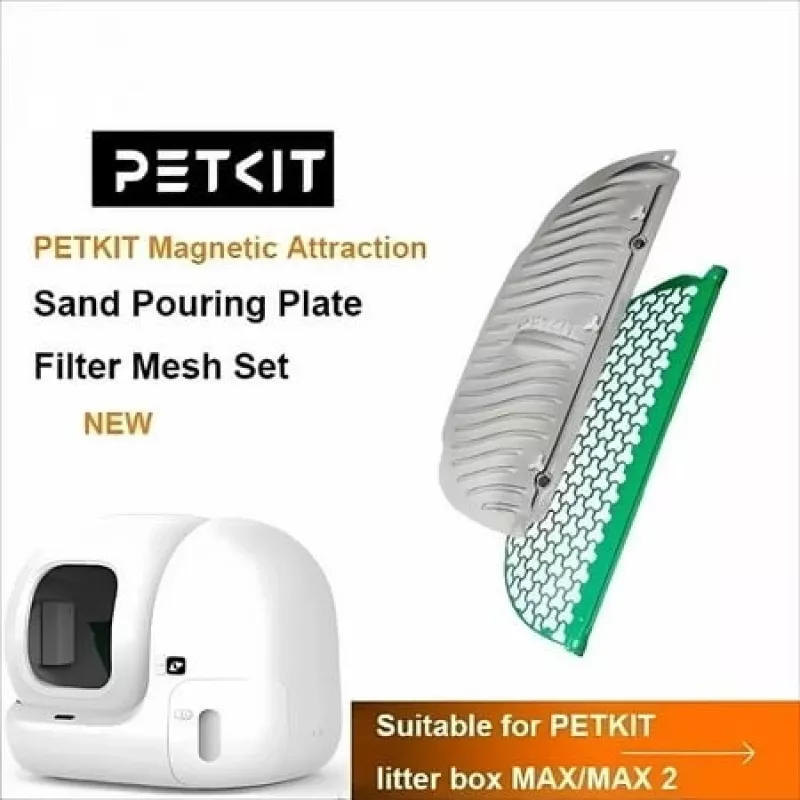 PETKIT Magnetinis kraiko piltuvas su filtravimo tinkleliu, skirtas PETKIT PURA MAX 2 automatinei katėms tualetui
