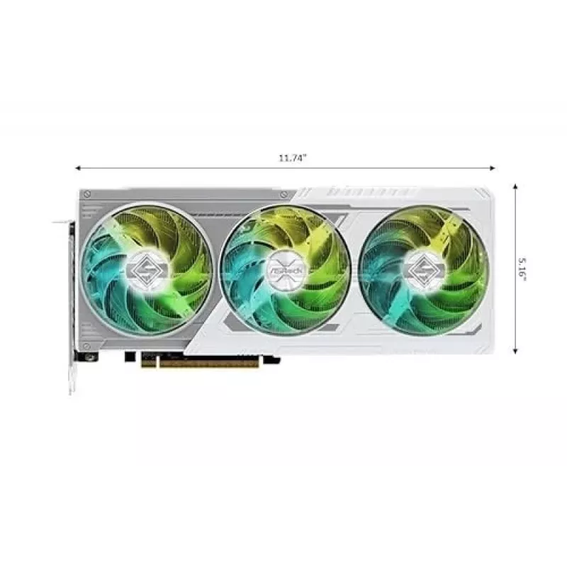 ASRock AMD Radeon RX 9060 XT Steel Legend 16GB OC vaizdo plokštė