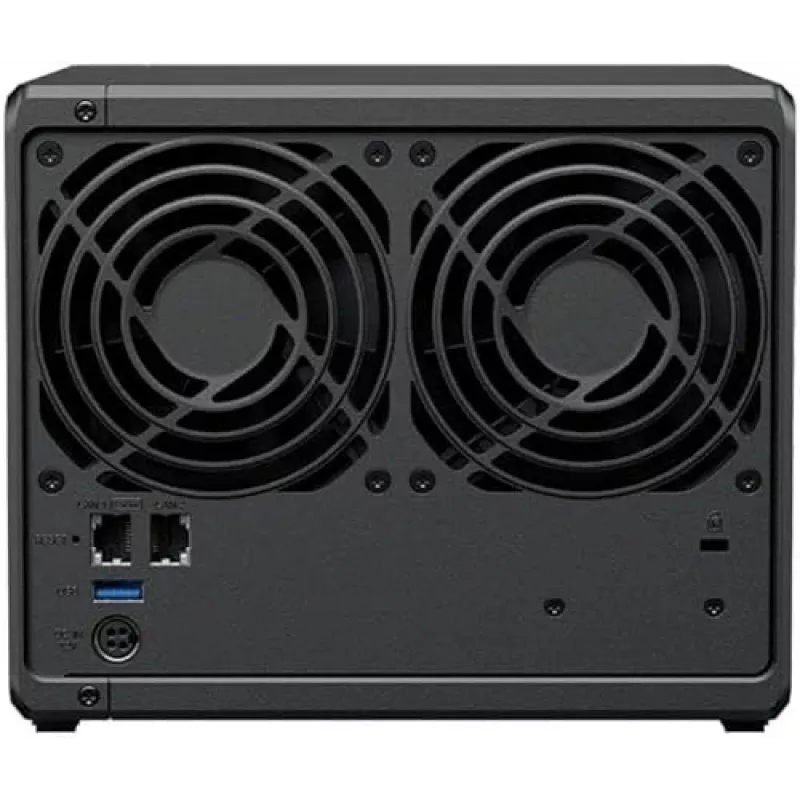 NAS saugojimo serveris SYNOLOGY DS425+ – 4 lizdai, Intel Celeron J4125 2.0–2.7 GHz, 2 GB DDR4, 0 TB, 2.5GbE, 2 M.2 lizdai