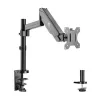 Stalinis monitoriaus laikiklis MACLEAN MC-775, 32 colių (81,3 cm), VESA 75x75–100x100, iki 8 kg, pilka