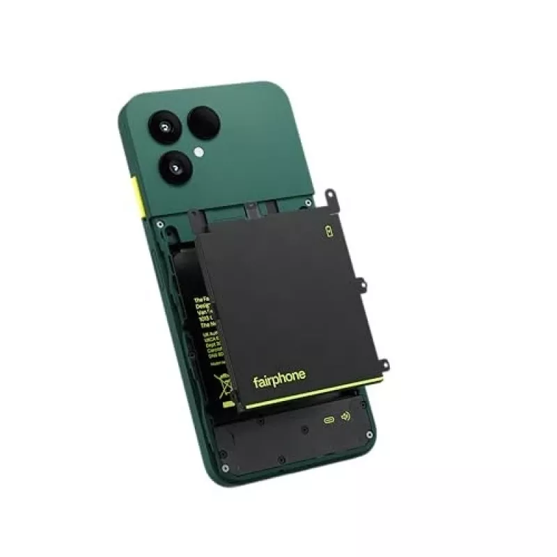 Fairphone (Gen 6) 16 cm (6.31 inch) Dual SIM Android 15 5G USB Type-C 8 GB 256 GB 4415 mAh Žalia