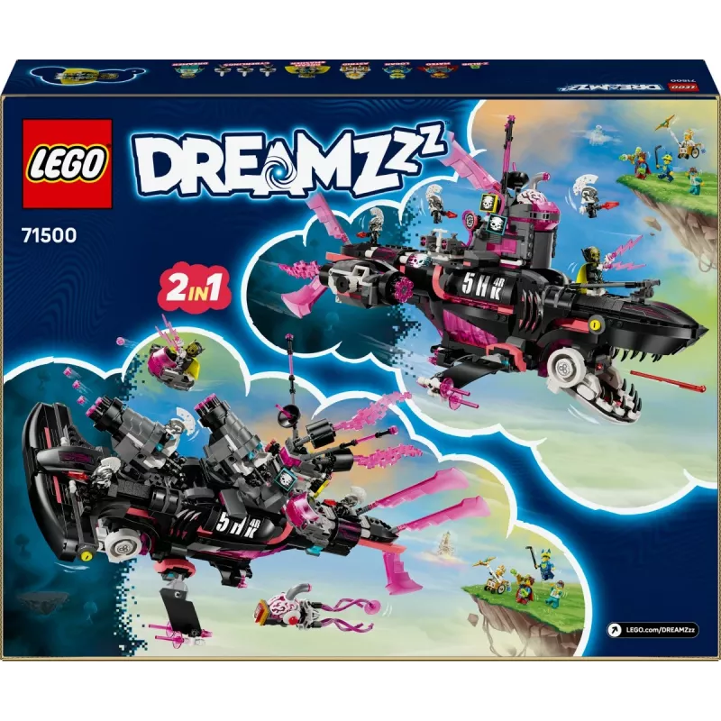LEGO® DREAMZzz™ Nightmare Shark Submarine žaislas 71500