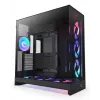 NZXT H9 Flow RGB+ Midi Tower korpusas juodas
