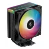 Oro aušintuvas DeepCool AG400 BK ARGB V2 120 mm juodas