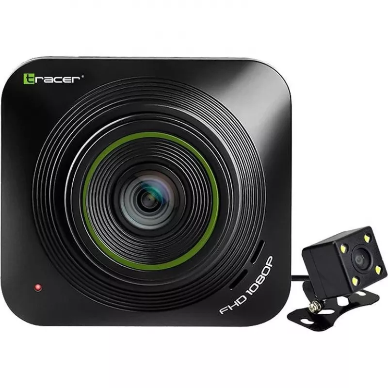 Automobilio kamera Tracer 2.2D FHD TUCANA (G-sensor, parkavimo režimas, judesio detektorius, galinė kamera)