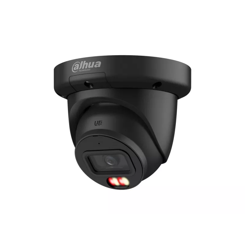 IP stebėjimo kamera DAHUA IPC-HDW3849QM-S-IL — turret, vidaus/lauko, lubų montavimas, laidinė, 6 MP (3288×1850), juoda