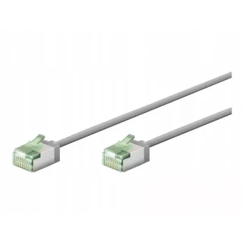 Goobay Ultra-Flexible CAT 8.1 Patch Cable pilkas U/FTP plonas - itin trumpas kištukas 99,9 % (74343)
