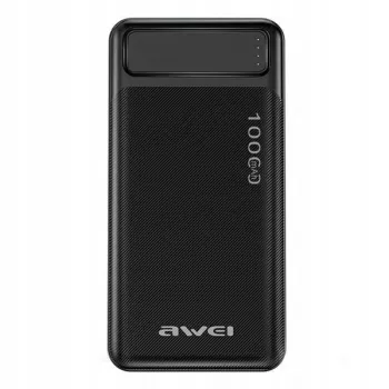 Nešiojamas maitinimo blokas Awei P5K 10000mAh su 2xUSB 2.1A - Juodas