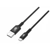 USB-C kabelis TB AKTBXKUCMISI15B 1,5 m, juodas, duomenų perdavimui ir įkrovimui