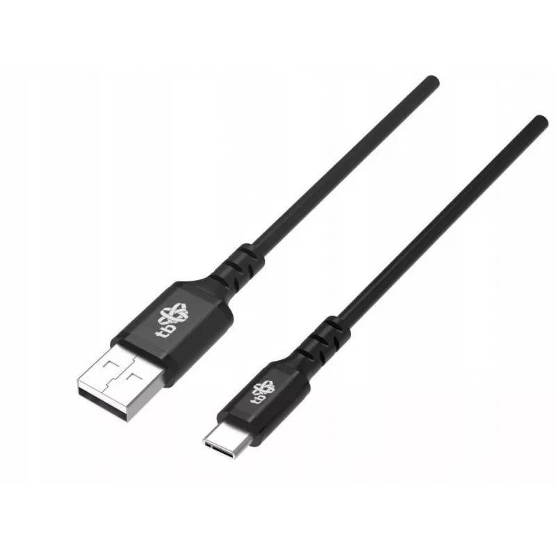 USB-C kabelis TB AKTBXKUCMISI15B 1,5 m, juodas, duomenų perdavimui ir įkrovimui