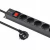 Qoltec aliumininis PDS stovo montavimui | 16A | 16 x Schuko | Vertikalus | 1,8 m