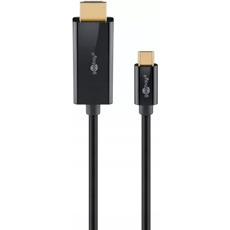 Goobay USB-C į HDMI laidas 4K 60 Hz 1 m juodas