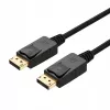 Kabelis DisplayPort M/M, 5,0 m; Unitek Y-C610BK