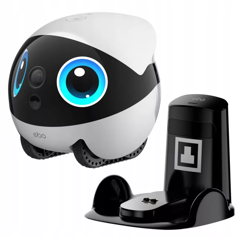 Robotinis augintinio stebėjimo robotas Enabot EBO Air2 Plus, 5000 mAh, 111 mm aukštis, Wi-Fi