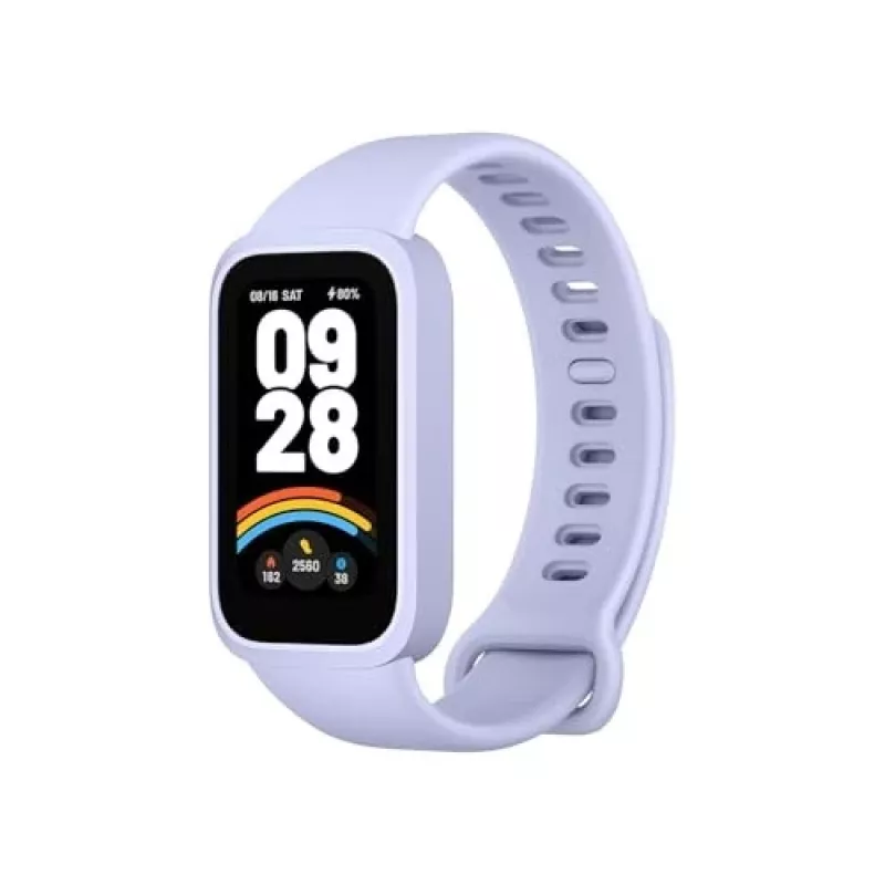 Xiaomi Smart Band 9 Active BHR08L3GL fitneso apyrankė, TFT ekranas, violetinės spalvos