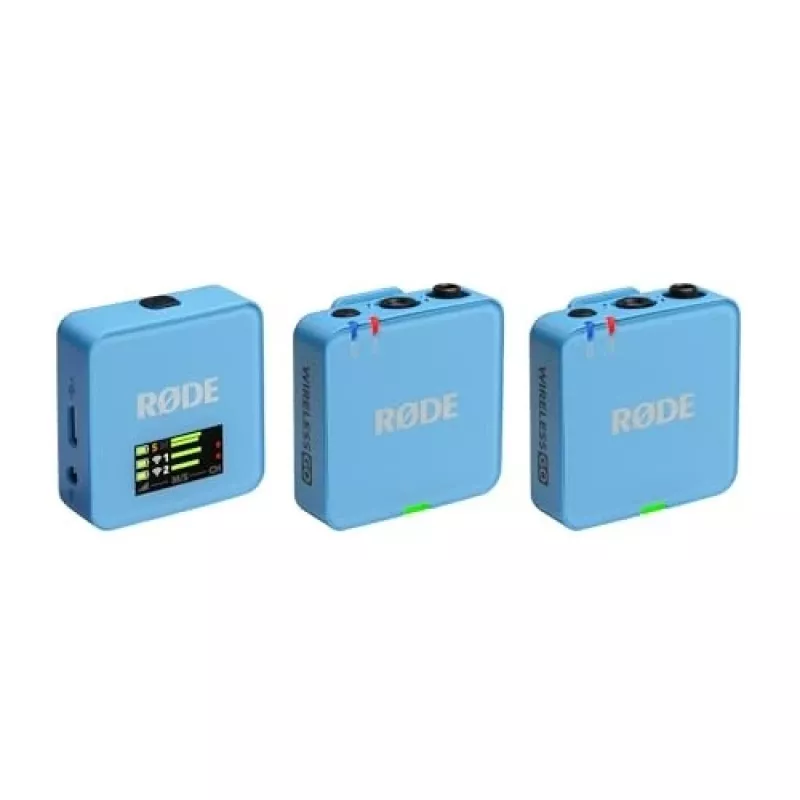 RØDE Wireless GO III Blue - belaidė mikrofono sistema (mėlyna)