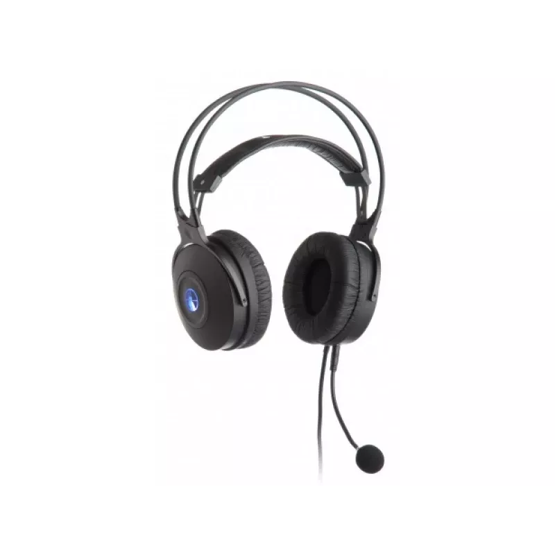 Ausinės Connect IT CI-256 laidinės, lankelio, žaidimams, juodos