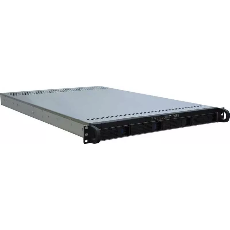 Inter-Tech IPC 1U-10255 Rack 1U juodas