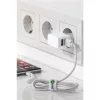 Goobay 44952 USB dvigubas įkroviklis mobiliesiems įrenginiams, baltas