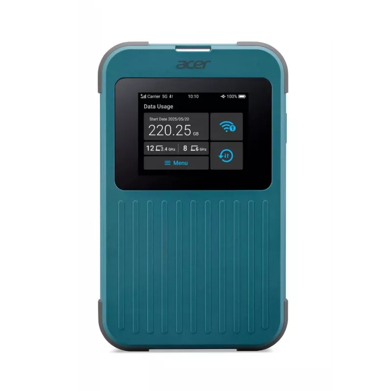 Acer Connect M4E - 1GB belaidis maršrutizatorius Dviejų juostų (2.4 GHz / 5 GHz) 5G