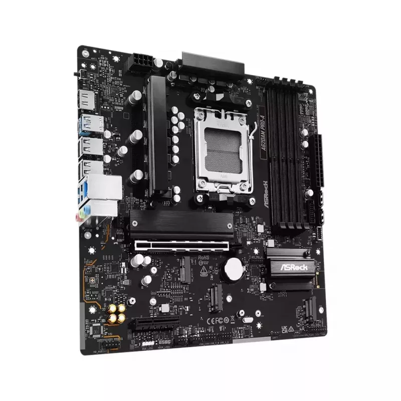 ASRock A620AM PRO-A Micro-ATX pagrindinė plokštė AM5