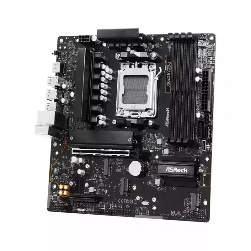 ASRock A620AM PRO-A Micro-ATX pagrindinė plokštė AM5