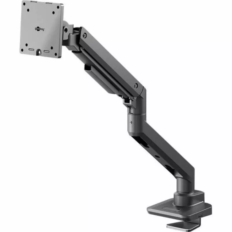 Monitorinis laikiklis GOOBAY RB74416 vienam monitoriui, dujinė spyruoklė, juodas