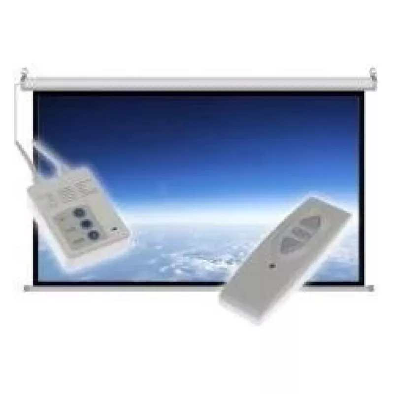 Elektrinis ekranas 16:9 119 colių su nuotolinio valdymo pultu 264x147 cm FS-119 16:9