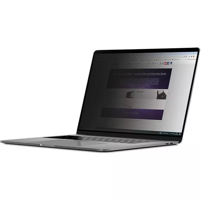 Qoltec 51051 BDAR privatumo filtras nešiojamajam kompiuteriui, 14 colių, 16:9
