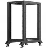 Lanberg atviras stovas 22U 600x1000 juodas