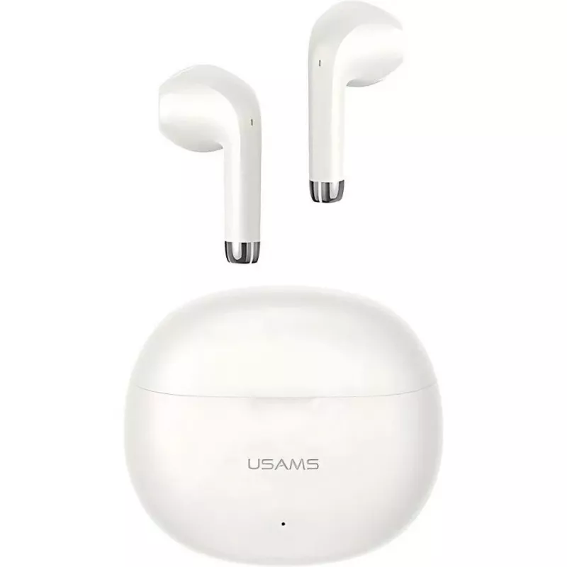 Usams US-YO17 Rhymbo Series TWS ausinės, BT5.3, smėlio spalvos