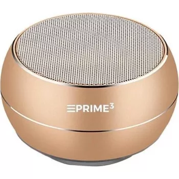Pristatomasis garsiakalbis Prime3 PRIME 3 SOUL ABT03GL (auksinė spalva) (5h, įkraunama baterija), Bluetooth garsiakalbis, auksinis