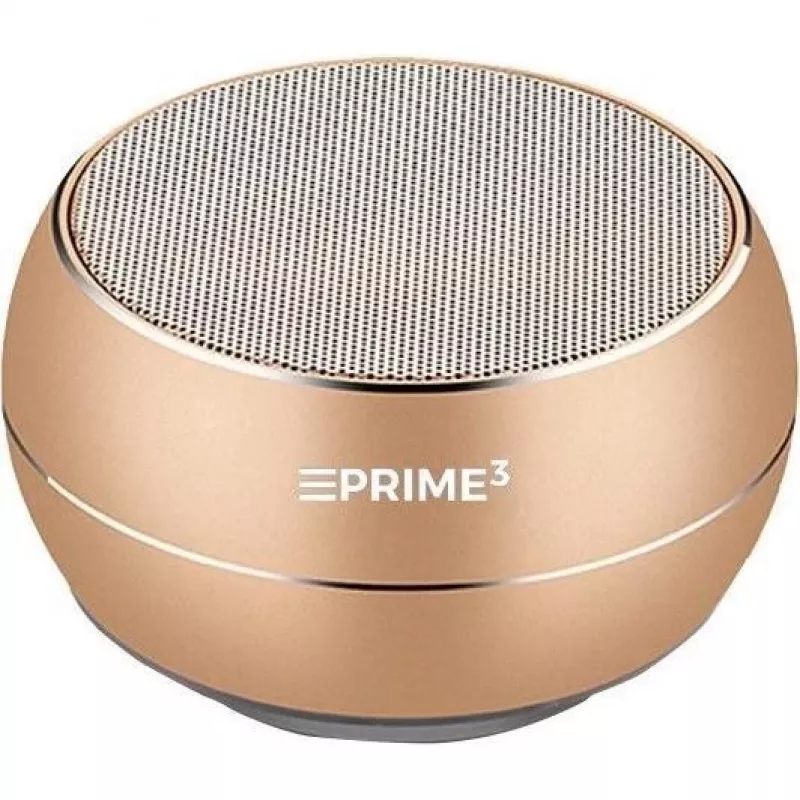 Pristatomasis garsiakalbis Prime3 PRIME 3 SOUL ABT03GL (auksinė spalva) (5h, įkraunama baterija), Bluetooth garsiakalbis, auksinis