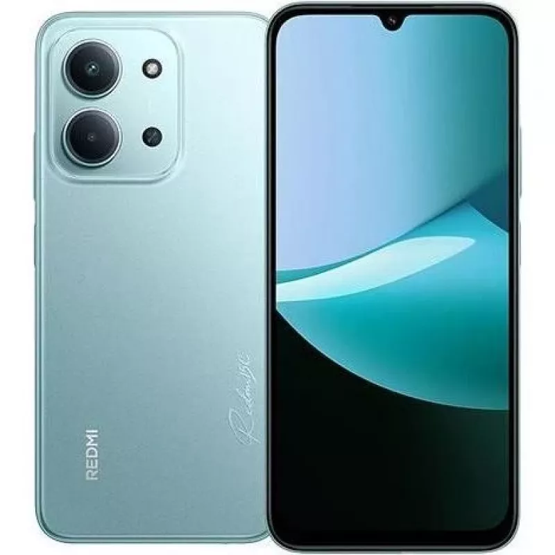 Išmanusis telefonas Xiaomi Redmi 15C 6,9 colio 4 GB RAM 128 GB atminties Mėtų žalia, 6000 mAh, 50 MP galinė, Helio G81-Ultra