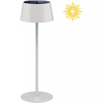Stalinė lempa GOOBAY RB73929 belaidė saulės LED, balta
