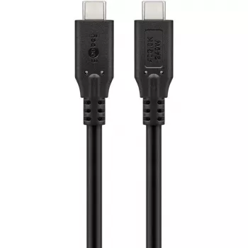 Goobay USB-C kabelis, USB4, 240 W, 40 Gbit/s, Power Delivery, 1 m