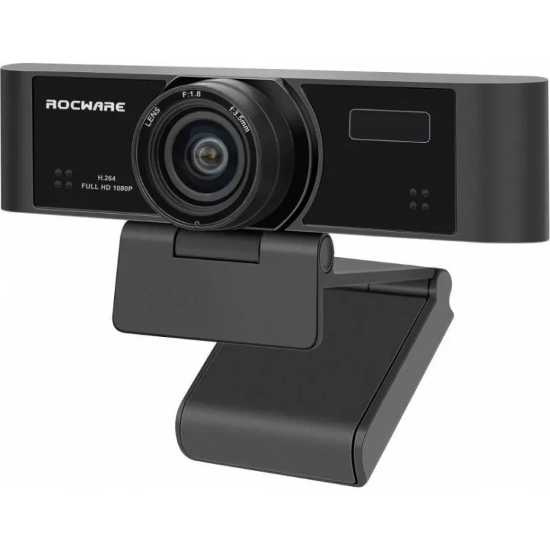 Web kamera ROCWARE RC15, 720p raiška, įmontuotas mikrofonas