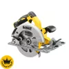 Diskinis pjūklas DeWALT DCS572NT — 18 V Li-Ion, bešepetėlis, 184 mm diskas, 58 mm gylis (90°), 57° nuožulnumas