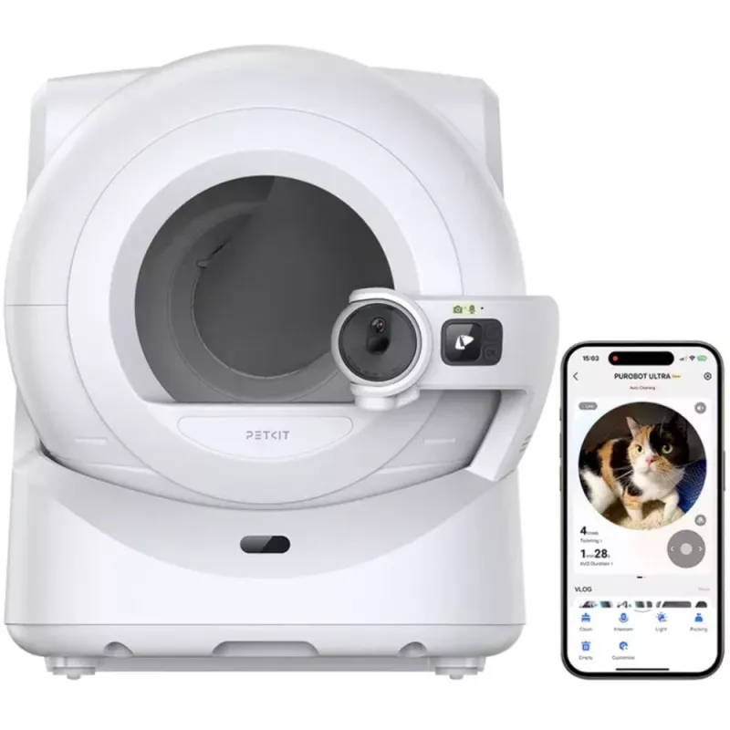 Petkit Purobot Ultra protingas savaime išsivalantis katės tualetas