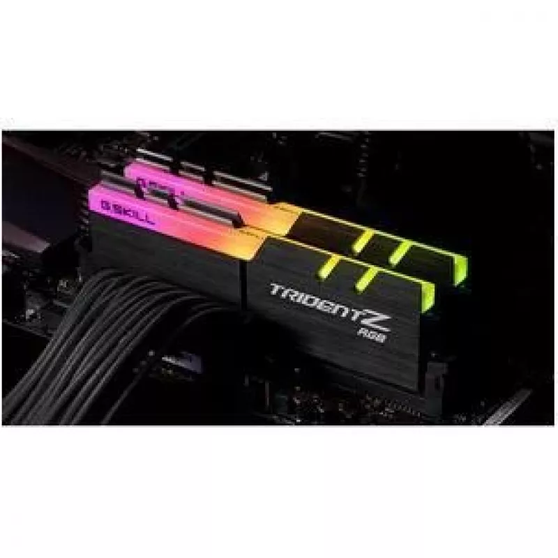 DIMM 32 GB DDR4-3600 (2x 16 GB) Dual-Kit, Arbeitsspeicher schwarz, F4-3600C18D-32GTZR, Trident Z RGB, INTEL XMP