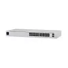 Ubiquiti UniFi 24-Port PoE valdomas L2/L3 Gigabit Ethernet (10/100/1000) maitinimas per Ethernet (PoE) 1U sidabrinis
